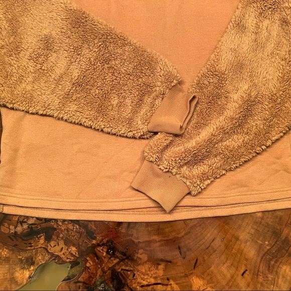 Mud Pie Size S Camel Sweatshirt - Picture 4 of 8